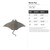 Manta Ray Steel Cutout Shape - Raw Metal Wall Art and Craft Supply