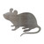 Mouse 2 Steel Cutout Shape, Raw Metal Wall Art and Craft Supply