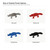 Platypus Steel Cutout Shape - Raw Metal Wall Art and Craft Supply