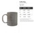 Coffee Mug Steel Cutout Shape - Raw Metal Wall Art and Craft Supply