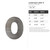 Lowercase Letter O Steel Cutout Shape, Raw Metal Wall Art and Craft Supply