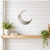 Moon 2 Steel Cutout Shape - Raw Metal Wall Art and Craft Supply