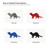 Ferret Steel Cutout Shape, Raw Metal Wall Art and Craft Supply