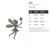 Fairy Steel Cutout Shape, Raw Metal Wall Art and Craft Supply
