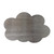 Clouds Steel Cutout Shape, Raw Metal Wall Art and Craft Supply