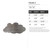 Clouds 2 Steel Cutout Shape - Raw Metal Wall Art and Craft Supply