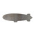 Blimp Steel Cutout Shape - Raw Metal Wall Art and Craft Supply