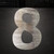 Number 8 Steel Cutout Shape - Raw Metal Wall Art and Craft Supply