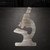 Microscope Steel Cutout Shape, Raw Metal Wall Art and Craft Supply