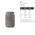 Jar Steel Cutout Shape, Raw Metal Wall Art and Craft Supply