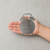 Alarm Clock Steel Cutout Shape, Raw Metal Wall Art and Craft Supply
