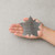 Poinsettia Steel Cutout Shape - Raw Metal Wall Art and Craft Supply