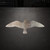 Flying Seagull Steel Cutout Shape - Raw Metal Wall Art and Craft Supply