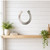 Horseshoe 5 Steel Cutout Shape - Raw Metal Wall Art and Craft Supply
