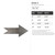 Arrow 3 Steel Cutout Shape - Raw Metal Wall Art and Craft Supply