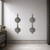 Onion Steel Cutout Shape - Raw Metal Wall Art and Craft Supply