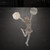 Cheerleader 2 Steel Cutout Shape, Raw Metal Wall Art and Craft Supply