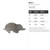 Mole 2 Steel Cutout Shape, Raw Metal Wall Art and Craft Supply