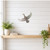 Flying Duck Steel Cutout Shape, Raw Metal Wall Art and Craft Supply