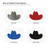 Cowboy Hat 2 Steel Cutout Shape, Raw Metal Wall Art and Craft Supply