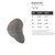Elephant Ear Steel Cutout Shape, Raw Metal Wall Art and Craft Supply