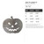 Jack O Lantern 5 Steel Cutout Shape - Raw Metal Wall Art and Craft Supply