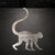 Monkey 2 Steel Cutout Shape - Raw Metal Wall Art and Craft Supply