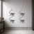 Monkey 2 Steel Cutout Shape, Raw Metal Wall Art and Craft Supply
