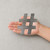 Hash Tag Steel Cutout Shape - Raw Metal Wall Art and Craft Supply