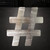 Hash Tag Steel Cutout Shape - Raw Metal Wall Art and Craft Supply