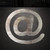 At Symbol Steel Cutout Shape, Raw Metal Wall Art and Craft Supply