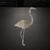 Flamingo Steel Cutout Shape - Raw Metal Wall Art and Craft Supply