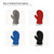 Mitten Steel Cutout Shape - Raw Metal Wall Art and Craft Supply