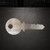 Key Steel Cutout Shape - Raw Metal Wall Art and Craft Supply