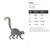 Lemur Steel Cutout Shape, Raw Metal Wall Art and Craft Supply