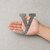 Lower Case Y Steel Cutout Shape - Raw Metal Wall Art and Craft Supply