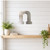 Lower Case N Steel Cutout Shape, Raw Metal Wall Art and Craft Supply