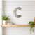 Lower Case C Steel Cutout Shape - Raw Metal Wall Art and Craft Supply