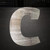 Lower Case C Steel Cutout Shape, Raw Metal Wall Art and Craft Supply
