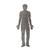 Man Steel Cutout Shape - Raw Metal Wall Art and Craft Supply