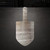 Dreidel Steel Cutout Shape, Raw Metal Wall Art and Craft Supply
