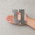 Lowercase Letter U Steel Cutout Shape - Raw Metal Wall Art and Craft Supply
