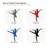 Ballerina 2 Steel Cutout Shape, Raw Metal Wall Art and Craft Supply