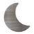 Moon 1 Steel Cutout Shape - Raw Metal Wall Art and Craft Supply