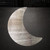Moon 1 Steel Cutout Shape - Raw Metal Wall Art and Craft Supply