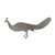 Peacock Steel Cutout Shape - Raw Metal Wall Art and Craft Supply