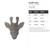 Giraffe Head Steel Cutout Shape, Raw Metal Wall Art and Craft Supply