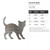 Cat Arch Back Steel Cutout Shape - Raw Metal Wall Art and Craft Supply