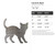 Cat Arch Back Steel Cutout Shape, Raw Metal Wall Art and Craft Supply