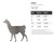 Llama Steel Cutout Shape - Raw Metal Wall Art and Craft Supply